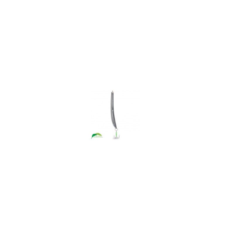 Пилькер AQUANTIC BANANA PILK STEEL Chrome 16.5cm 150g для морской рыбалки — CARPshop