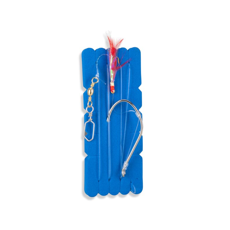 Оснастка морская AQUANTIC Bite Over Rig №8/0+1/0 Red для морской рыбалки — CARPshop