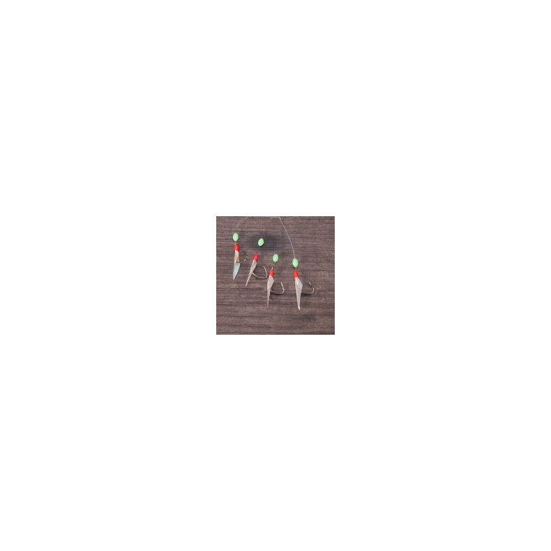 Оснастка морская AQUANTIC Hering Circle Hook Fishskin III Rig №4 — CARPshop