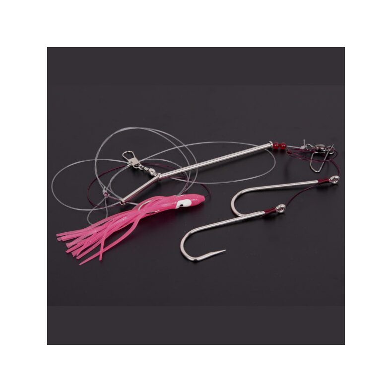 Оснастка морская AQUANTIC Natural Bait & Big Fish System Rig №6/0+12/0 для морской рыбалки — CARPshop