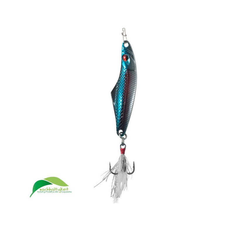 Блесна колеблющаяся AQUANTIC CHUCK Lead Free 7,2cm 21g RB для морской рыбалки — CARPshop