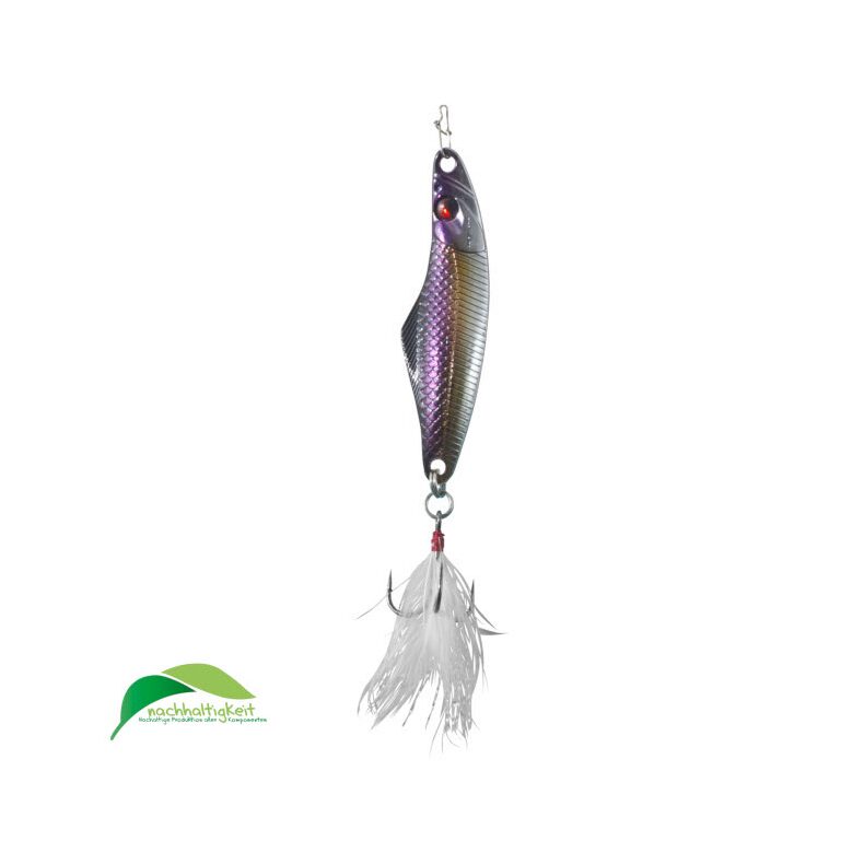 Блесна колеблющаяся AQUANTIC CHUCK Lead Free 7,2cm 21g PB для морской рыбалки — CARPshop