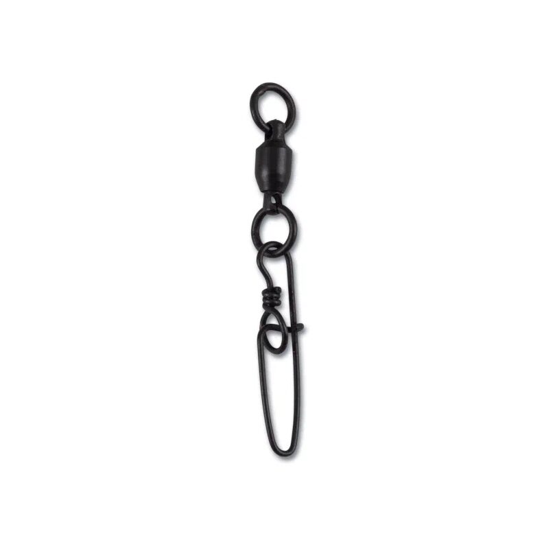 Вертлюг с карабином AQUANTIC BB Double Insurance Swivel №1 для морской рыбалки — CARPshop
