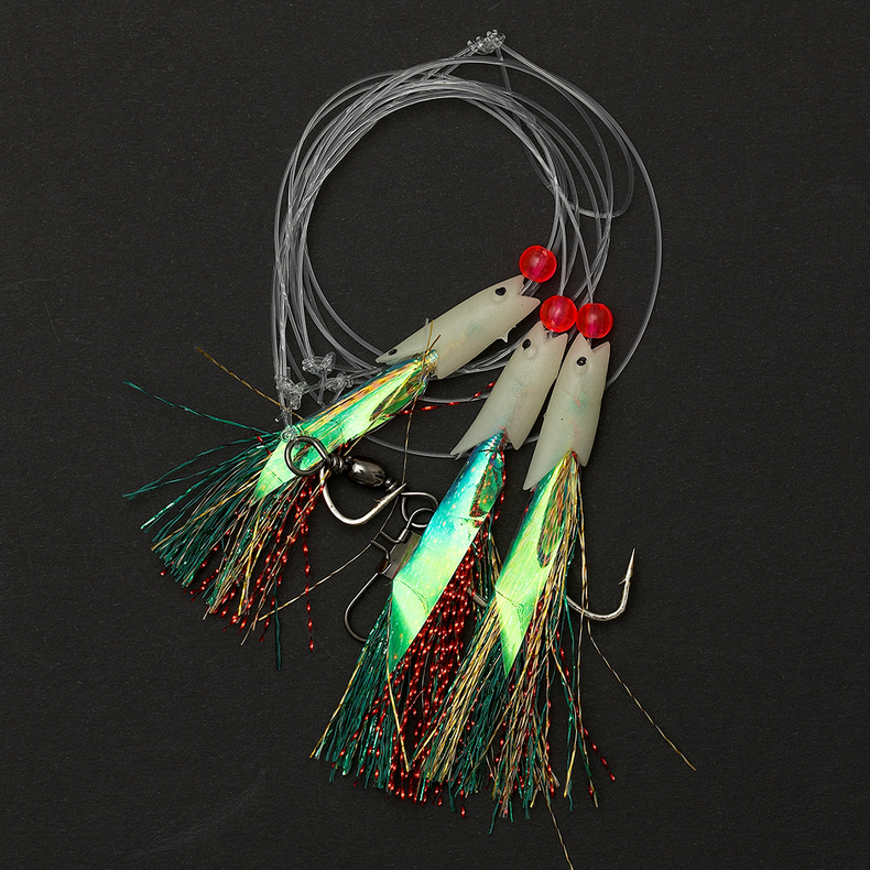 Морская оснастка Ron Thompson Sea Rig 5 MACKREL GLOW HOKKAI купить в CARPshop