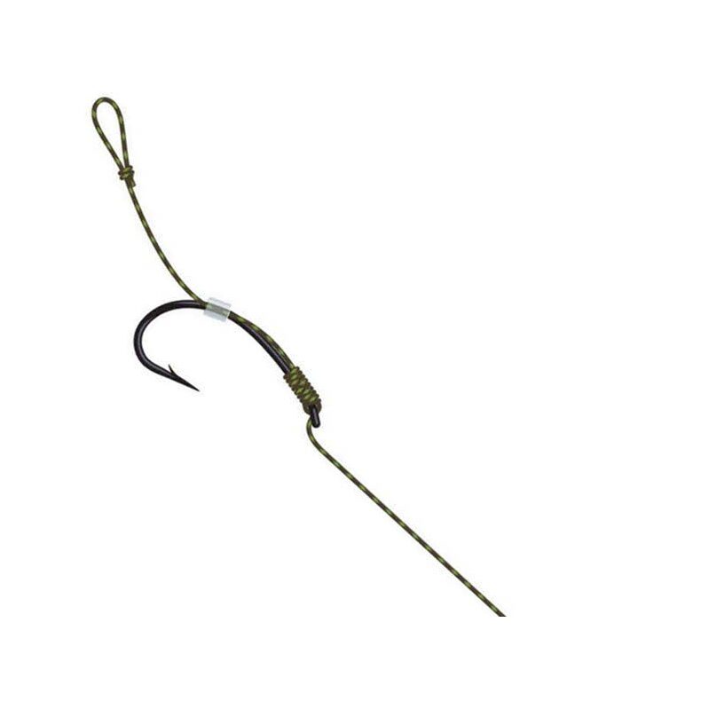 Карповый поводок DAM® TACTIX Anti-Snag Rig №4 / 16cm / 25lb - 2шт. — фото 2 — CARPshop