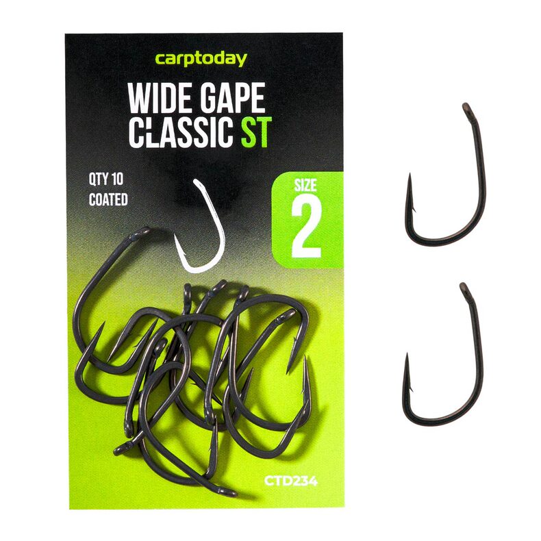 Крючки карповые Wide Gape Classic ST для ловли карпа — CARPshop