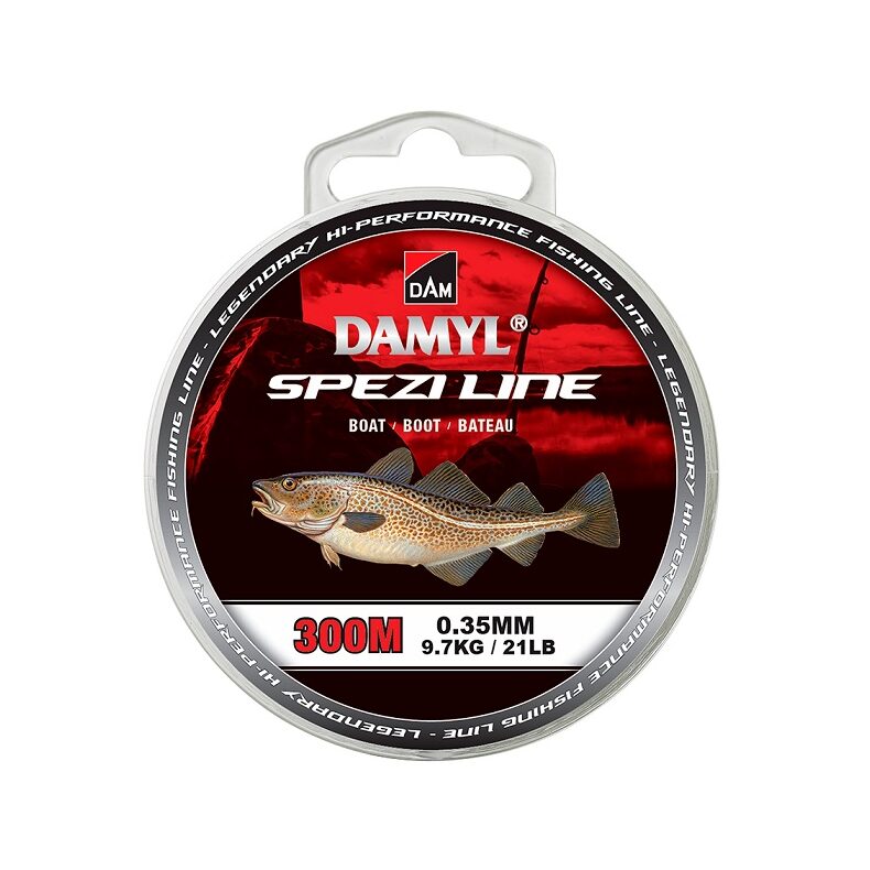 Леска морская DAM DAMYL SPEZI LINE BOAT 0,35mm для морской рыбалки — CARPshop