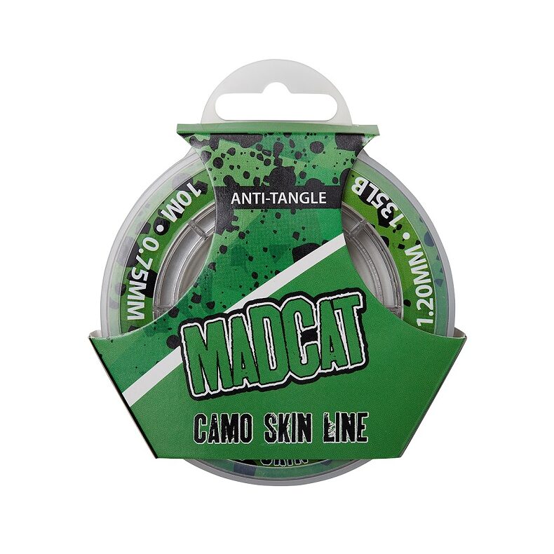 Поводковый материал MADCAT CAMO SKIN LINE 0.75/1.20mm для ловли сома — CARPshop