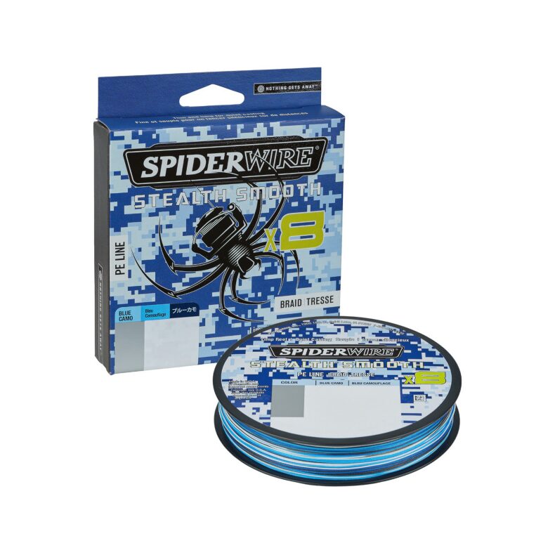 Плетеный шнур Spider Wire Stealth Smooth X8 0.15mm 300m для спиннинга купить в CARPshop