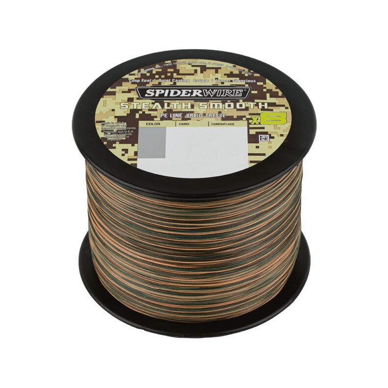 Леска плетеная SPIDER WIRE® STEALTH® SMOOTH X8 PE BRAID - 0.13mm / 300m / 11.2kg — фото 2 — CARPshop