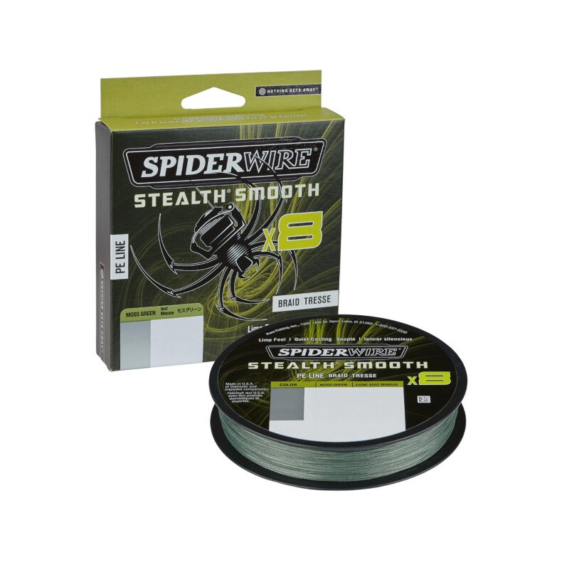 Плетеная леска SPIDER WIRE STEALTH SMOOTH X8 0.23mm для карпфишинга — CARPshop