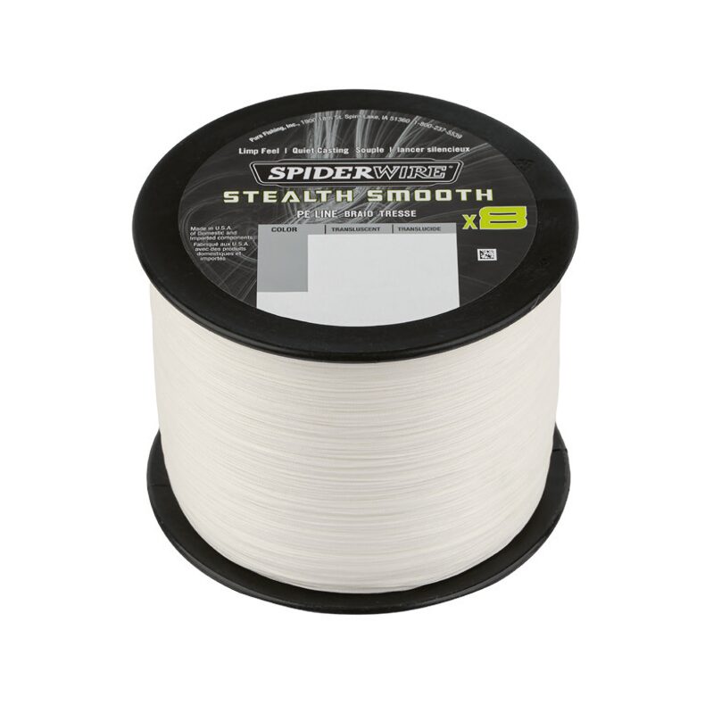 Леска плетеная SPIDER WIRE® STEALTH® SMOOTH X8 PE BRAID - 0.19mm / 150m / 18kg - — фото 2 — CARPshop