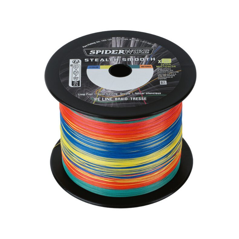 Леска плетеная SPIDER WIRE® STEALTH® SMOOTH X8 PE BRAID - 0.39mm / 300m / 46.3kg — фото 2 — CARPshop