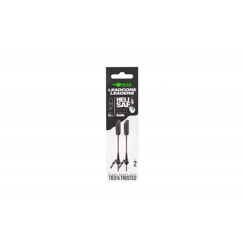 Лидкор KORDA Kable Leadcore Leader Heli Safe для карповой рыбалки — CARPshop