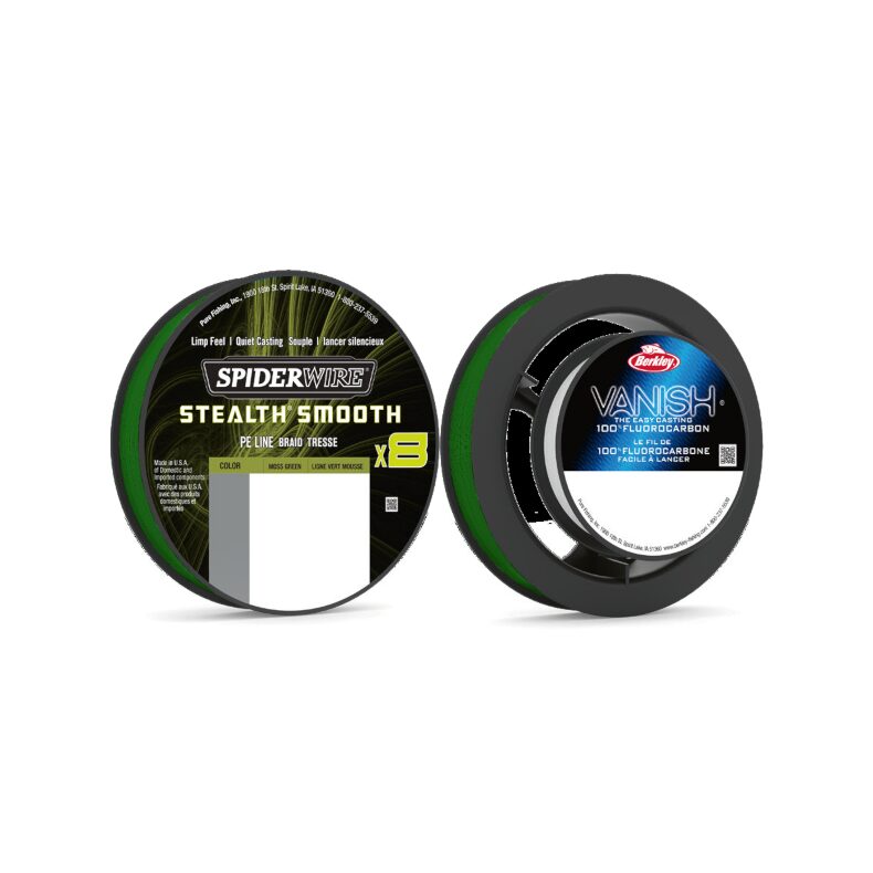 Леска плетеная+флуорокарбон SPIDER WIRE® STEALTH® SMOOTH X8 PE BRAID & FLUOROCAR — фото 2 — CARPshop