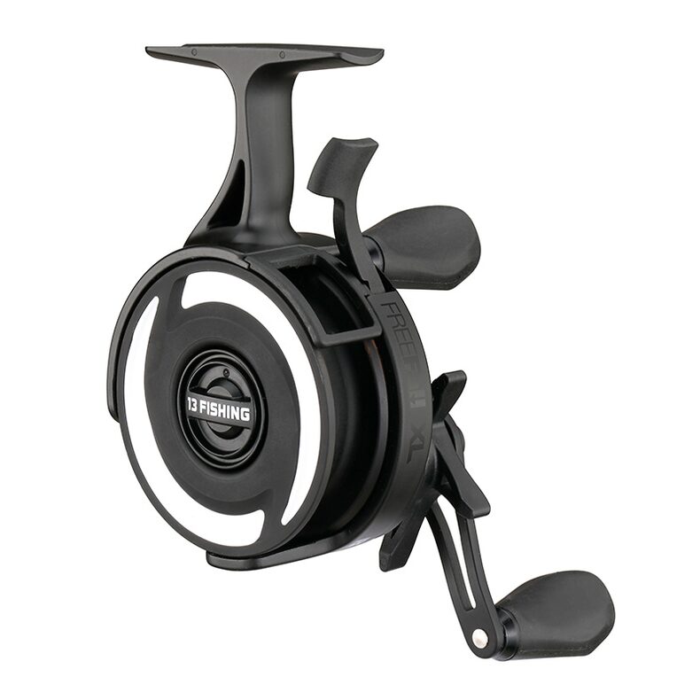 Катушка 13 FISHING Freefall XL Ice левая для зимней рыбалки — CARPshop