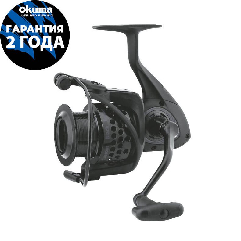 Катушка OKUMA Custom Black Feeder 55F для спиннинговых снастей — CARPshop