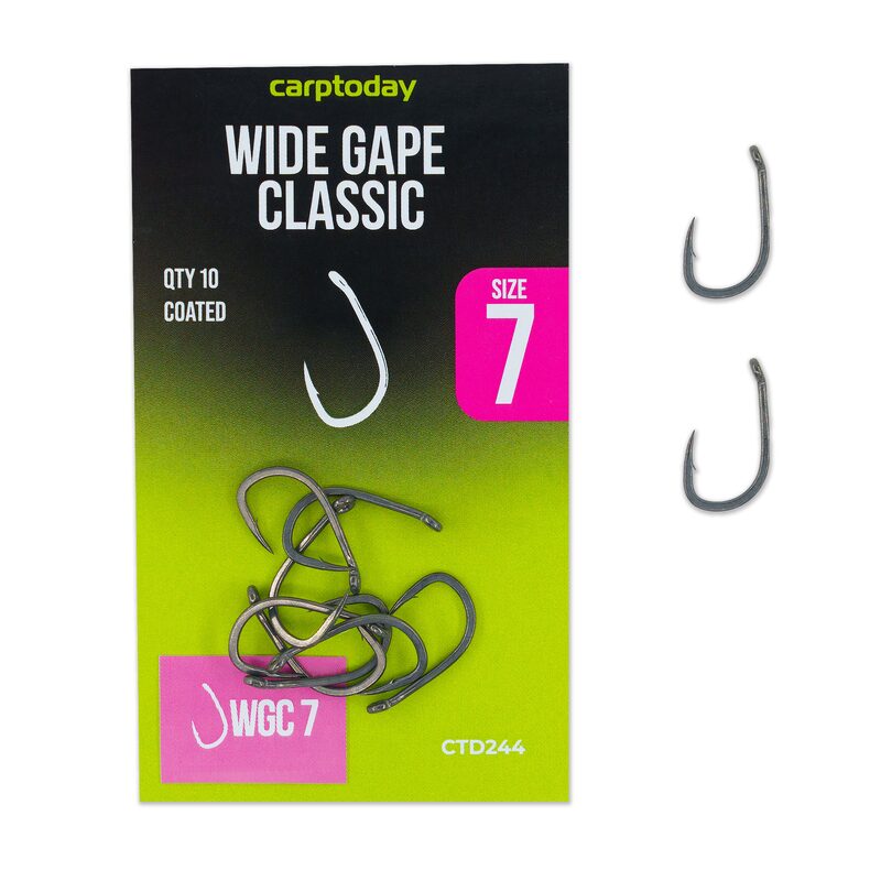 Крючки карповые Wide Gape Classic для карпфишинга — купить в CARPshop