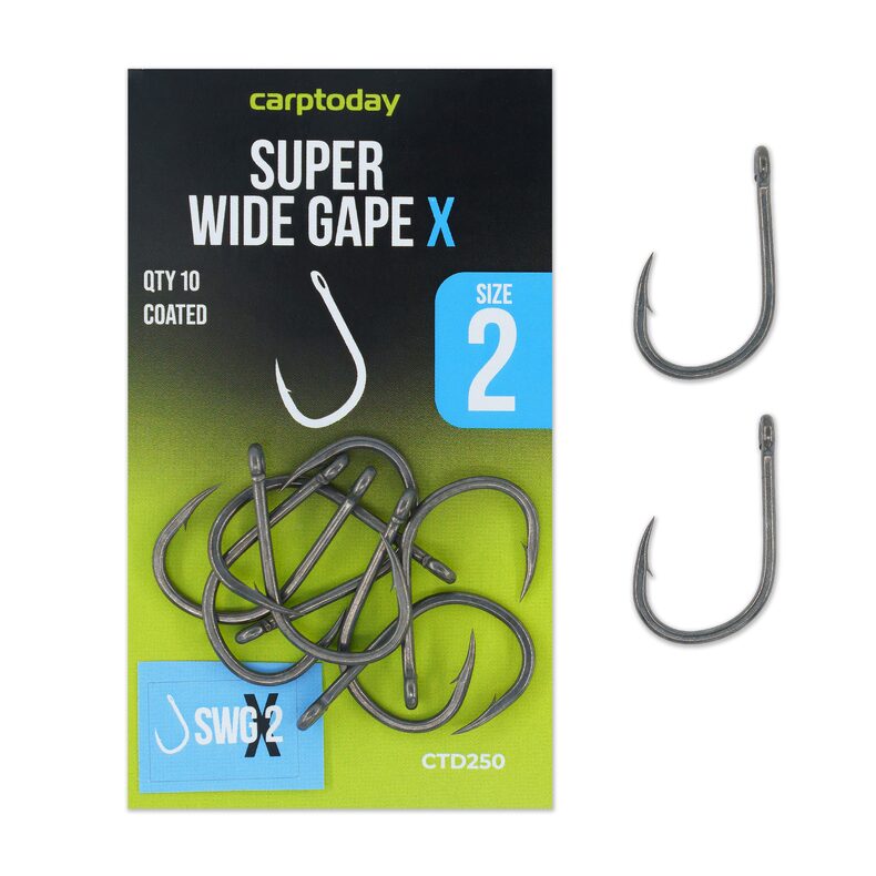 Крючки карповые Carptoday Super Wide Gape X для карповой рыбалки — купить в CARPshop