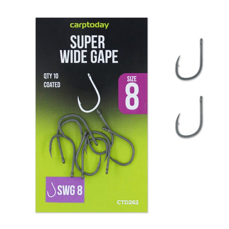 Крючки карповые Carptoday Super Wide Gape — карповые снасти, купить в CARPshop
