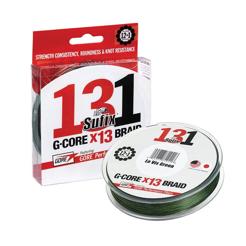 Леска плетеная SUFIX 131 ярко-зеленый 0.235мм для ловли карпа — CARPshop