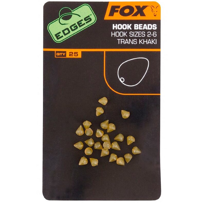 Буферный стопор для крючка FOX Hook Bead Khaki EDGES для карповых оснасток — купить в CARPshop