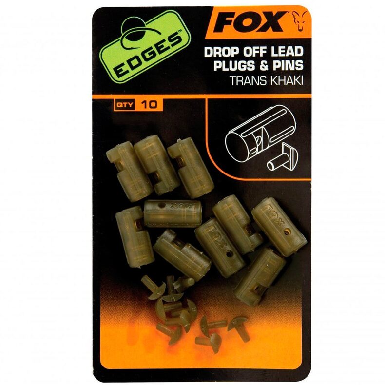 Соединитель с фиксатором FOX Drop Off Lead Plug And Pins для карповых оснасток — CARPshop