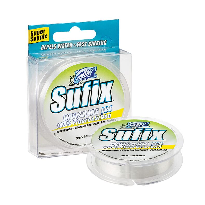 Леска SUFIX Invisiline Ice Fluorocarbon 0.20 мм подлёдная ловля — CARPshop
