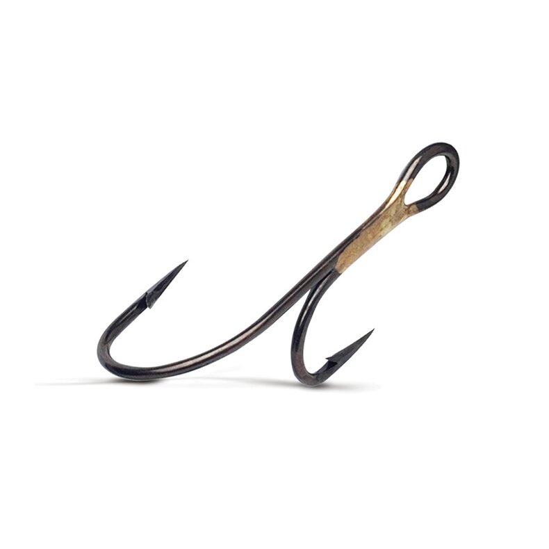 Крючок двойной VMC 9902 BZ бронза №04 для сомовой рыбалки — CARPshop