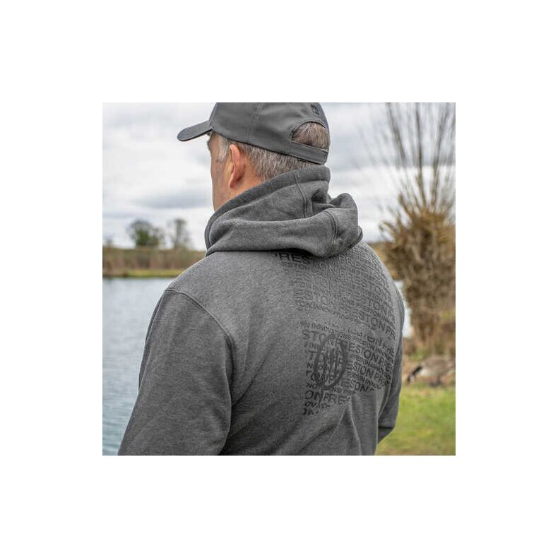 Мужская кофта на молнии Preston Grey Hoodie M — фото 3 — CARPshop