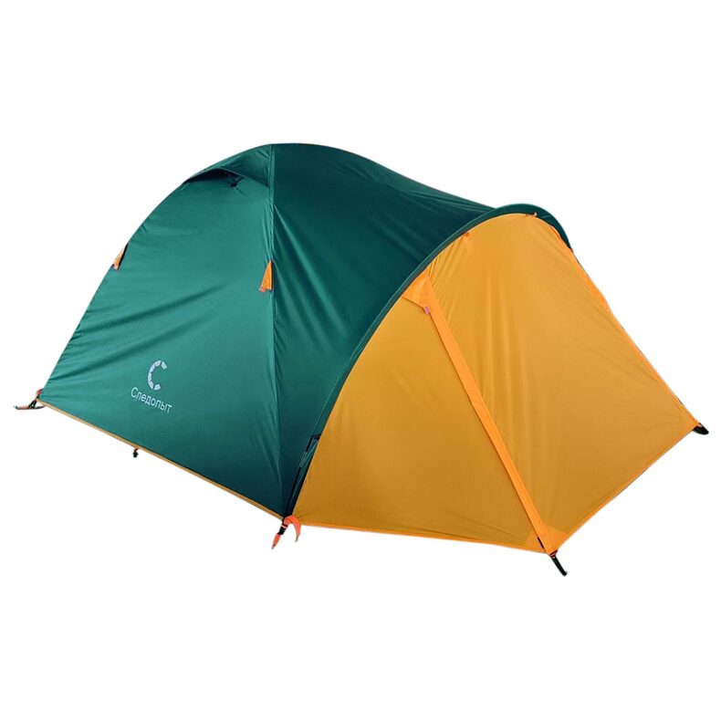 Палатка 2-х местная летняя двухслойная с 2 входами СЛЕДОПЫТ Selenga 2 — CARPshop