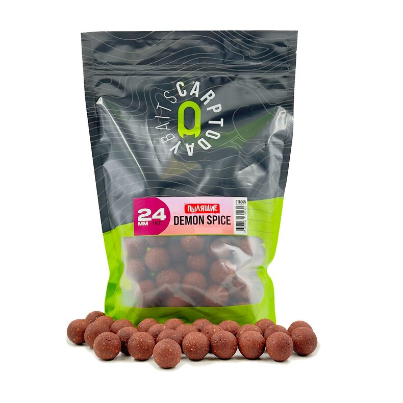 Бойлы пылящие Carptoday Baits Demon Spice (Острые Специи) 24мм карповые снасти — CARPshop