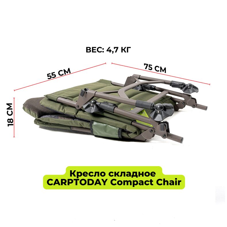 Кресло складное CARPTODAY Compact Chair — фото 22 — CARPshop