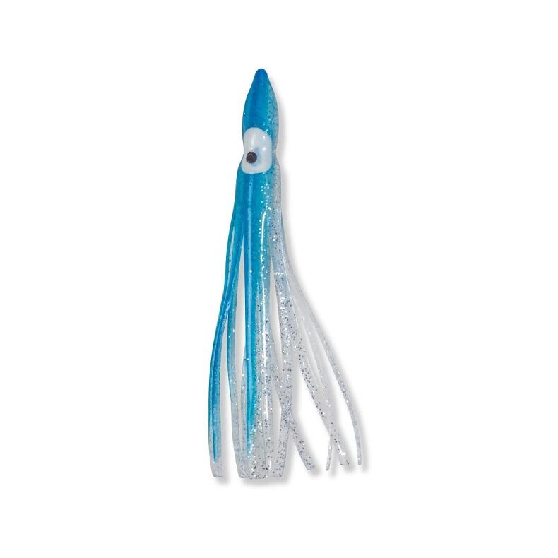 Силиконовая приманка AQUANTIC OCTOPUS 15см бело-синяя для ловли сома — CARPshop