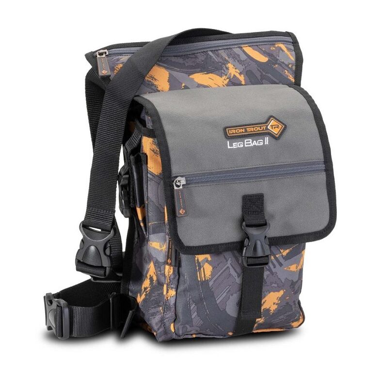Сумка с коробкой на пояс IRON TROUT Leg Bag II для ловли форели — CARPshop