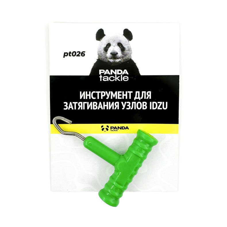 Инструмент для затягивания узлов PANDA Tackle Knot Pull Tool Green — фото 2 — CARPshop