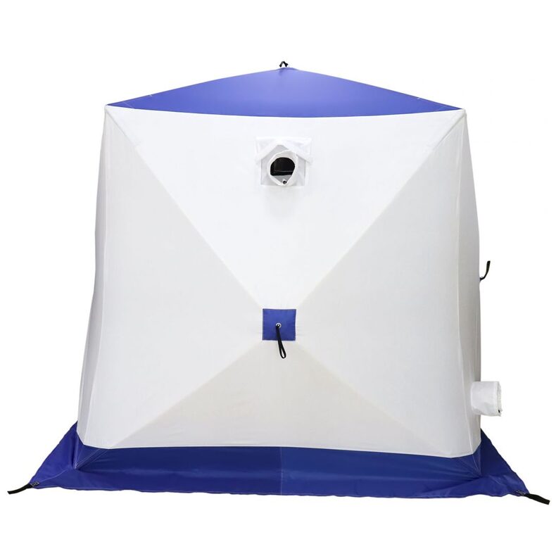 Палатка зимняя куб трехслойная СЛЕДОПЫТ Эконом — фото 4 — CARPshop