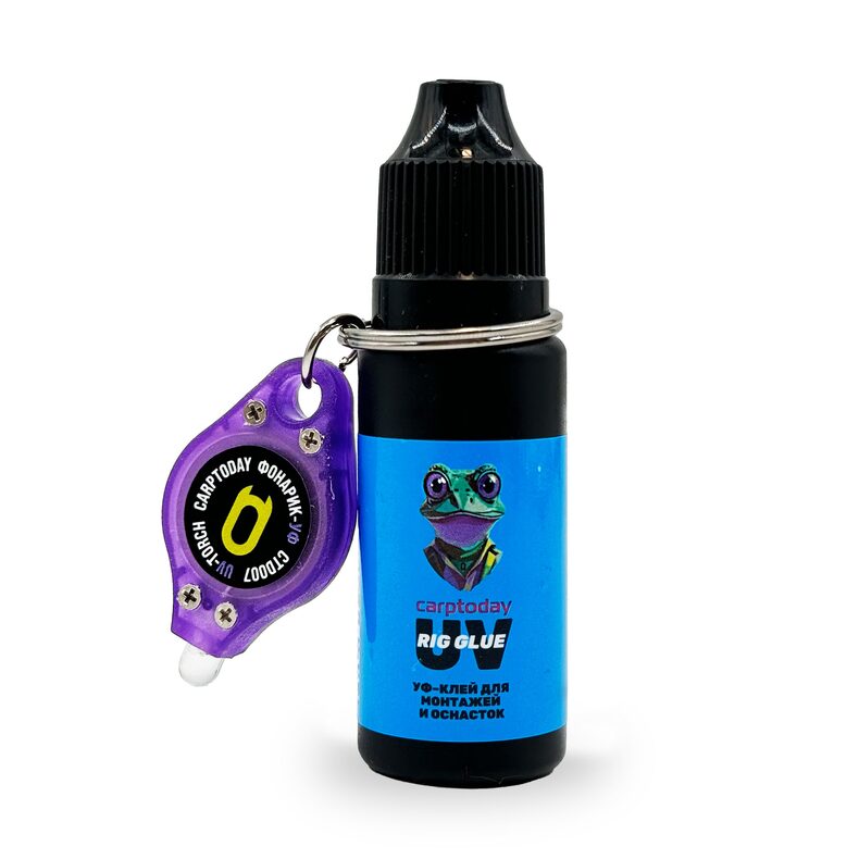 Набор Carptoday UV Kit УФ-фонарик + УФ-гель — фото 4 — CARPshop