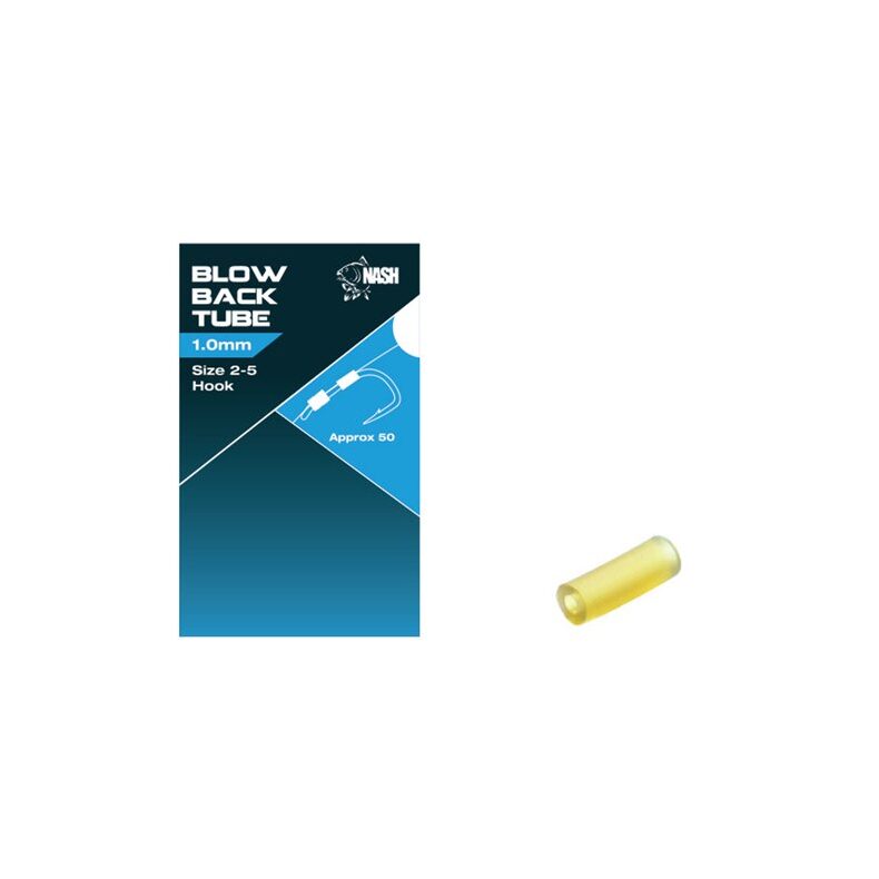 Силиконовые трубки Nash Blow Back Tube бесцветные, карповые снасти — купить в CARPshop