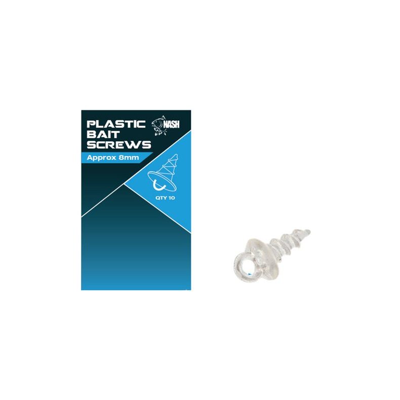Крепления для насадок NASH Plastic Bait Screws для карповых оснасток — CARPshop