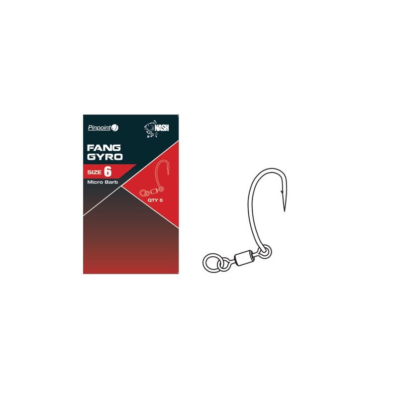 Крючки NASH Fang Gyro для карпфишинга купить в CARPshop