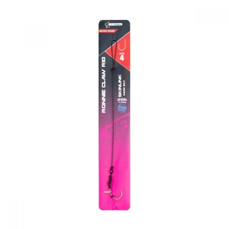 Готовая оснастка NASH Ronnie Claw Rig Barbed карповая — CARPshop