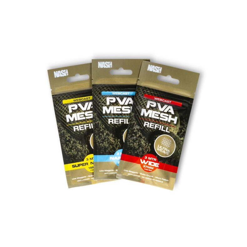 Запасная сетка для ПВА системы NASH Webcast Ultra Weave Refill — фото 3 — CARPshop
