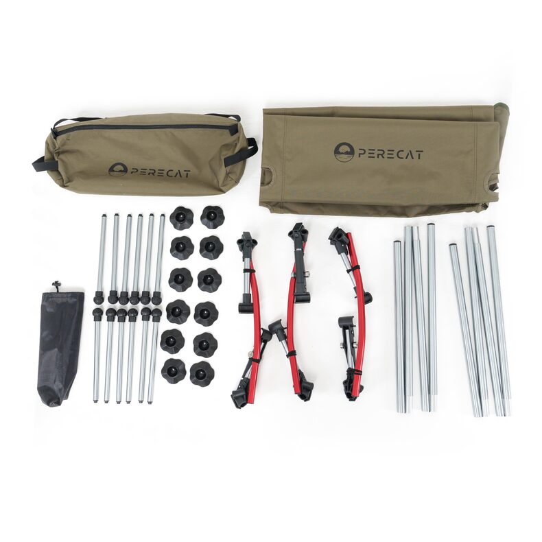 Раскладушка PERECAT Lite Olive — фото 3 — CARPshop