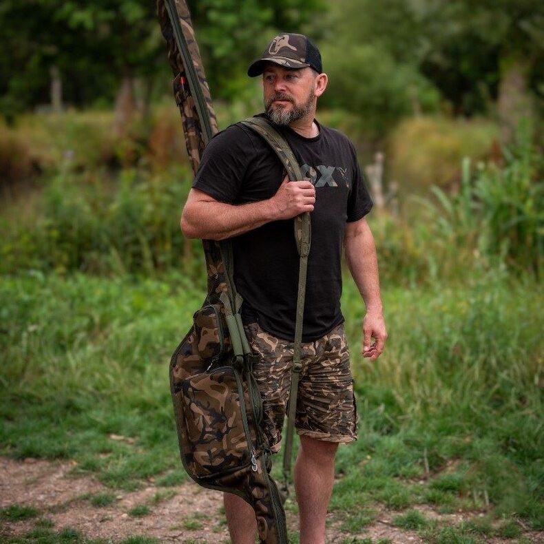 Двойной чехол для 2-х вспомогательных удилищ FOX Camolite Double Spod Rod Jacket — фото 20 — CARPshop