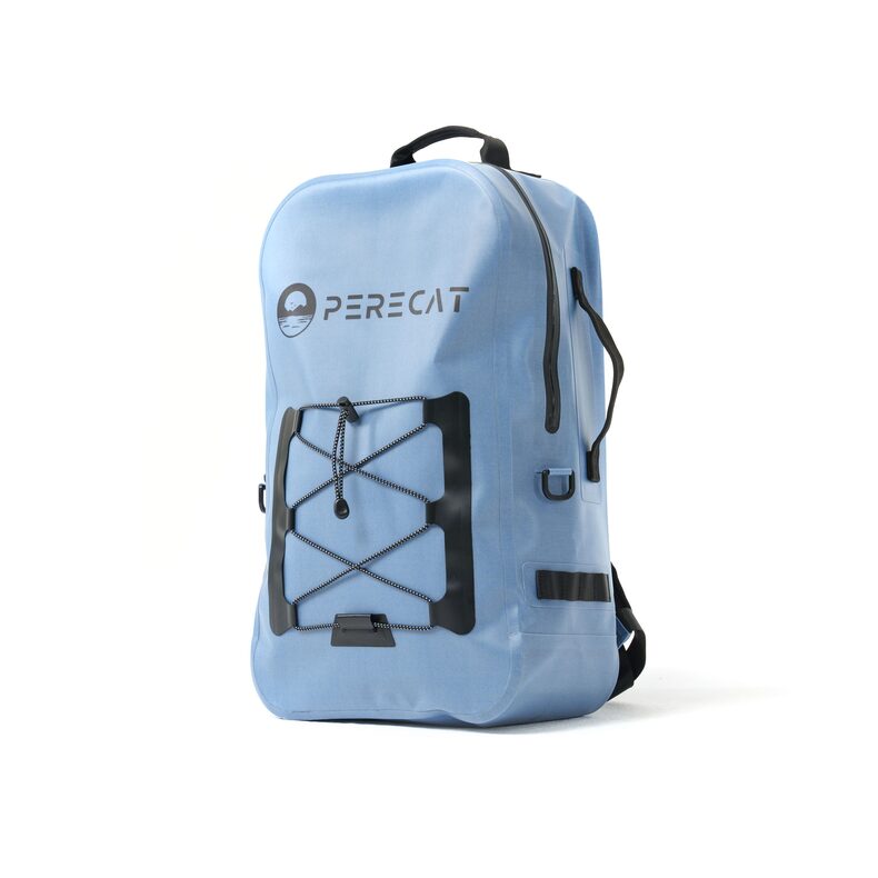 Рюкзак водонепроницаемый PERECAT Shikotan 27L синий для рыбалки — CARPshop