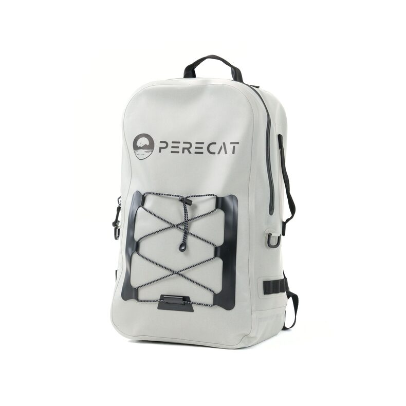Рюкзак водонепроницаемый PERECAT Shikotan 27L серый снаряжение для рыбалки — CARPshop