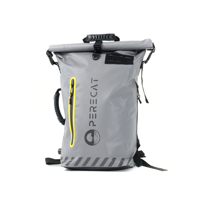 Рюкзак герметичный PERECAT Travel bag 30L серый снаряжение для рыбалки — CARPshop
