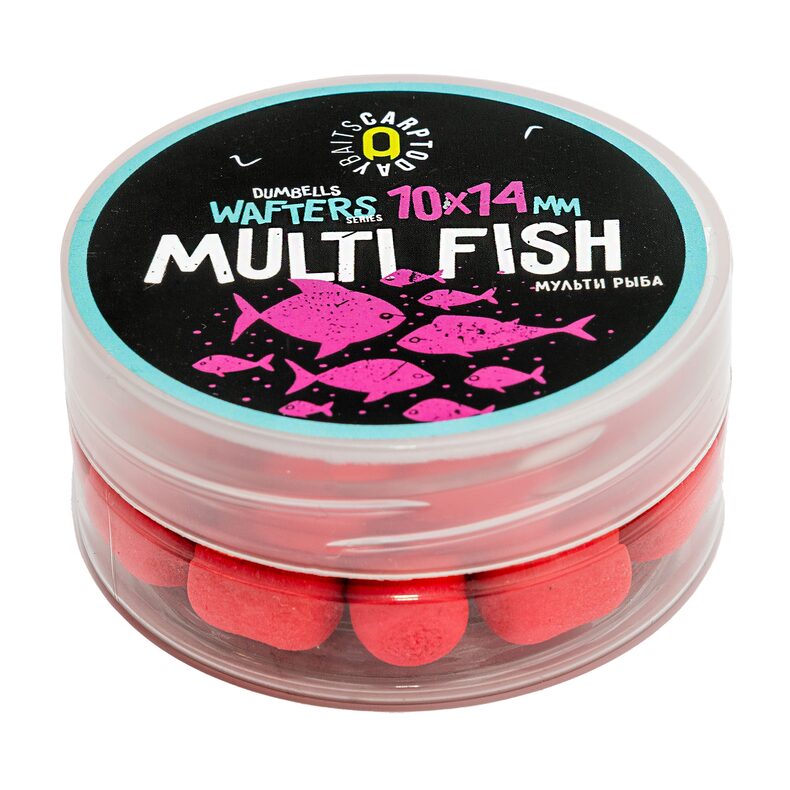Вафтерсы Wafters Multi Fish (Мульти Фиш) 10х14мм карповая рыбалка — CARPshop
