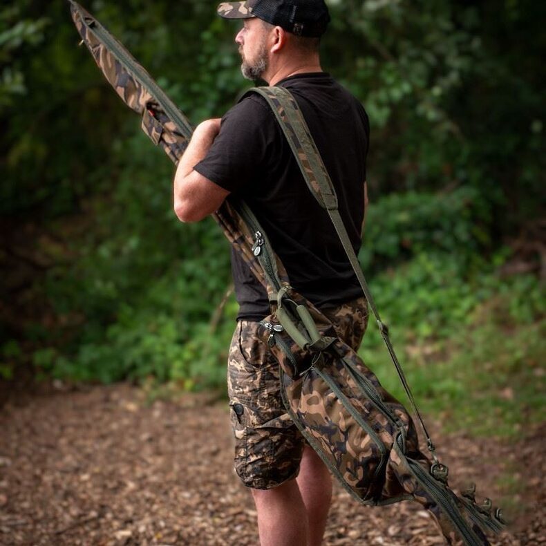 Двойной чехол для 2-х вспомогательных удилищ FOX Camolite Double Spod Rod Jacket — фото 21 — CARPshop